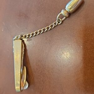 1940s Hickok 10k Gold Tie Clip